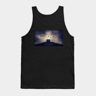Weathervane Against Storm Clouds Tank Top